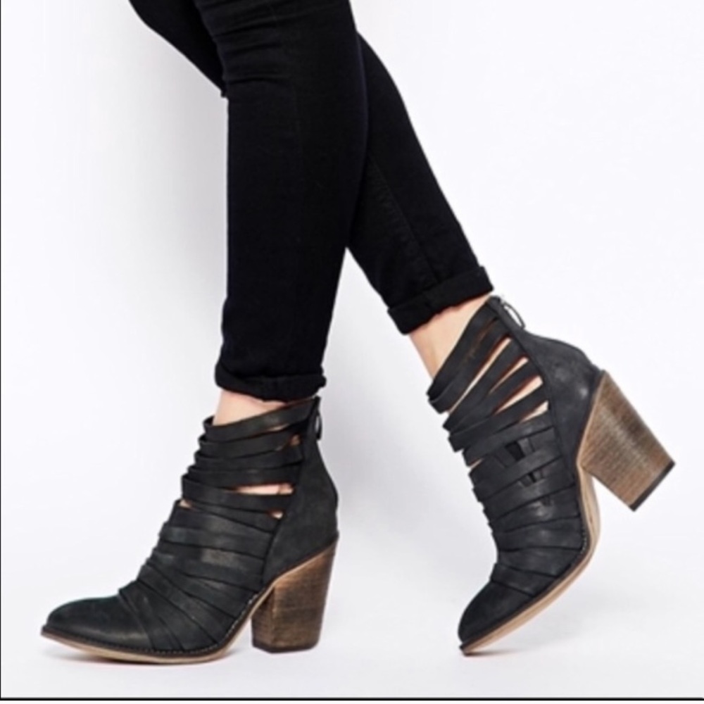 Black Free People Boots